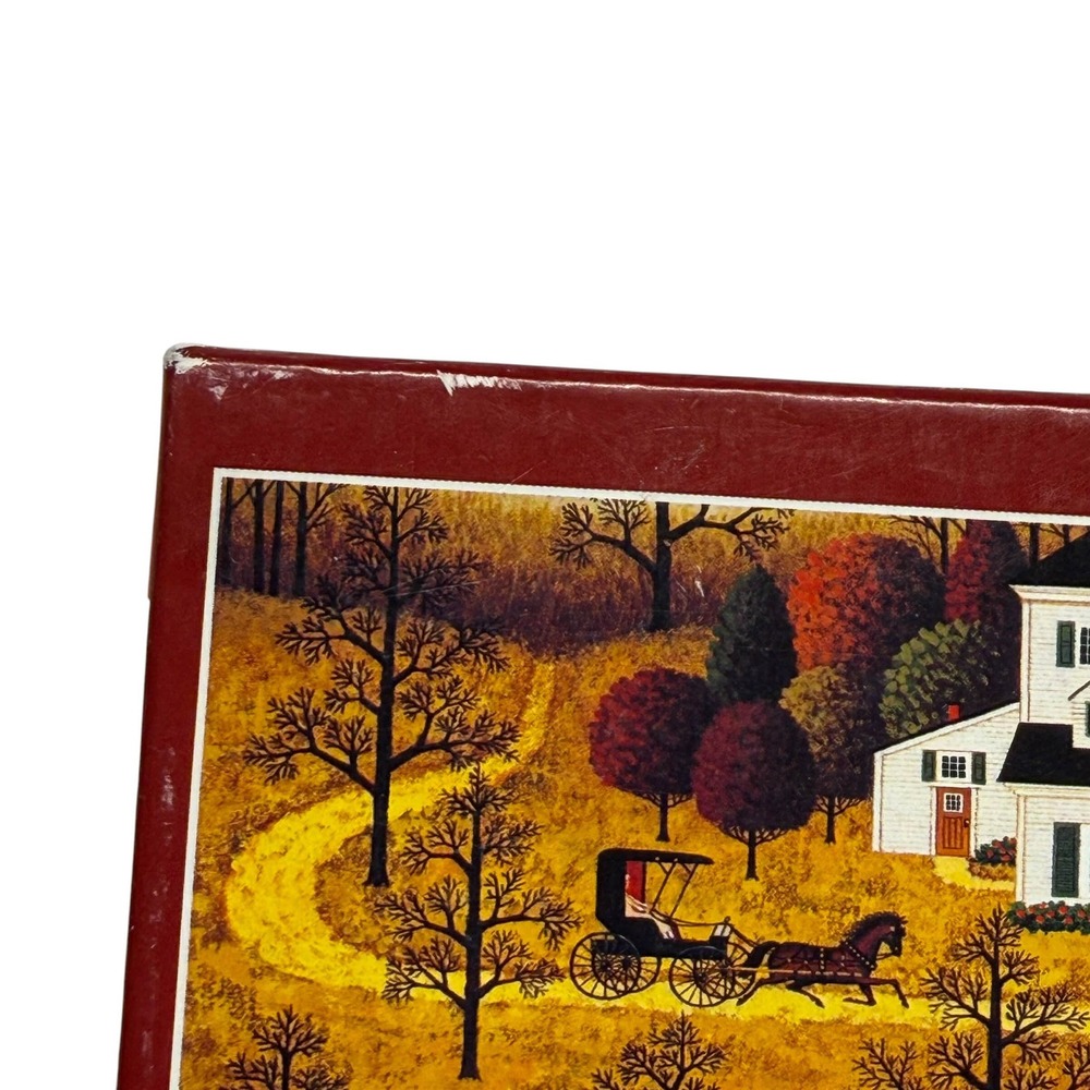 Buffalo Charles Wysocki Hawkriver Hollow 300 Large Piece Puzzle Complete - Picture 12 of 15
